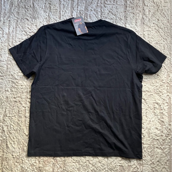 Coleman Pocket Tee T Shirt Mens XL Black Short Sleeve Branded Pckt - Picture 6 of 6
